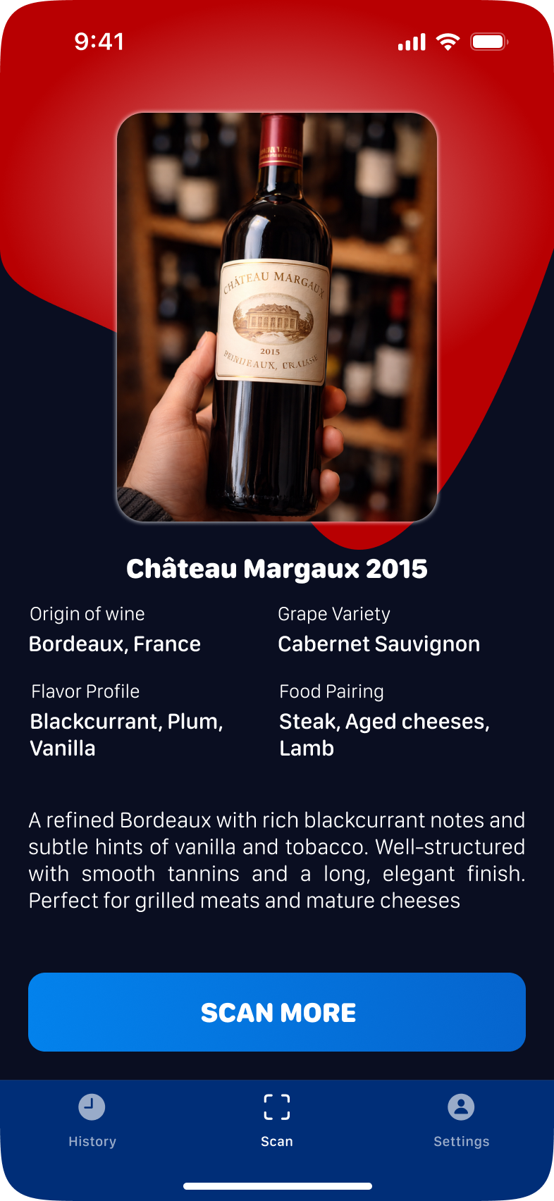 Wine Scanner AI Android screenshot