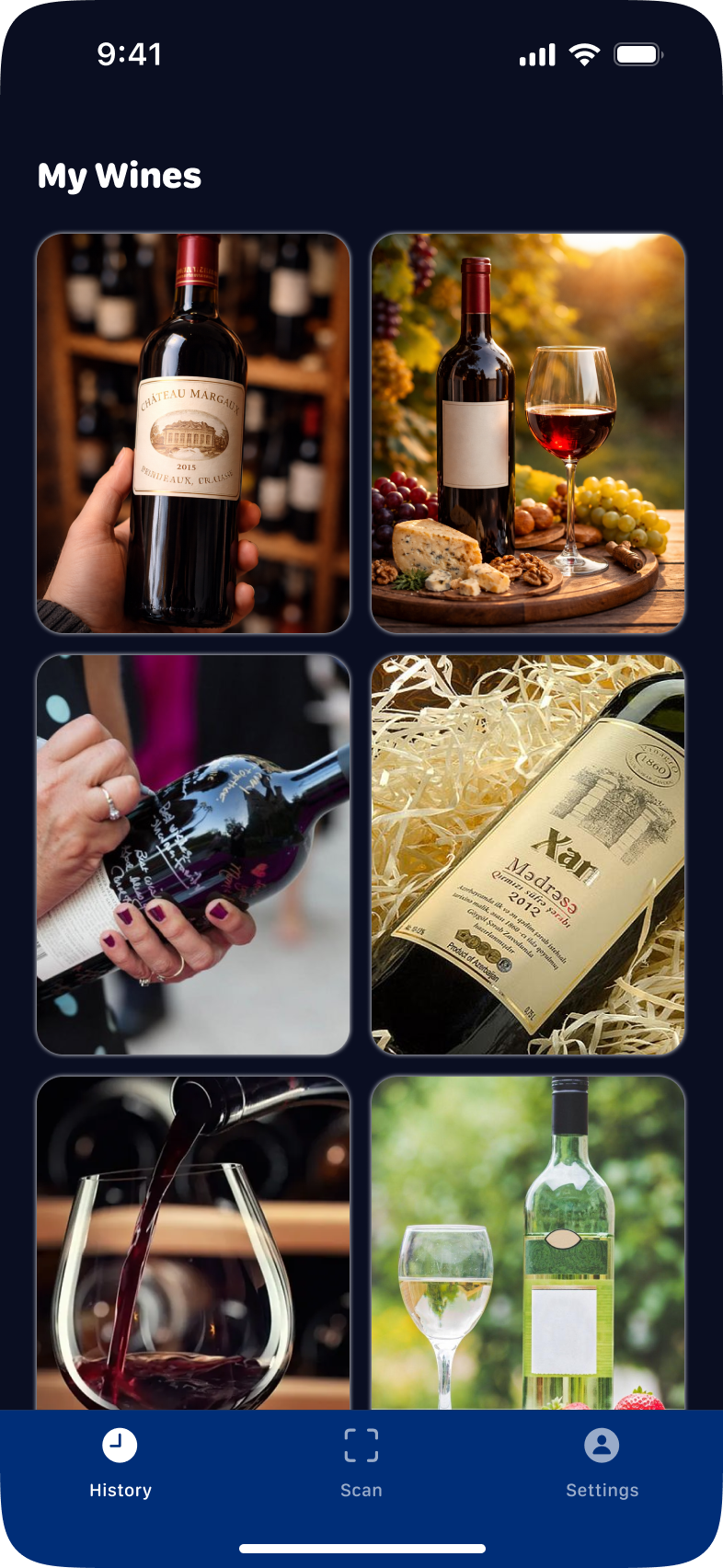Wine Scanner AI iOS screenshot